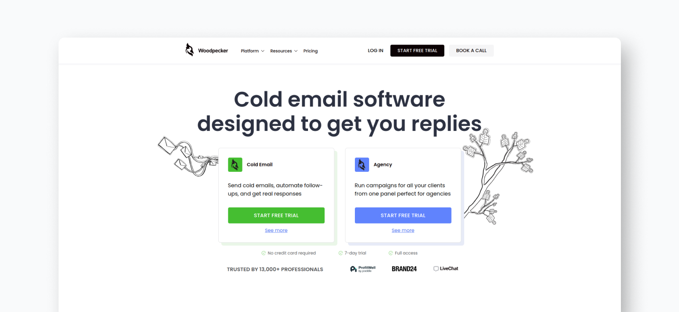 woodpecker app for cold email